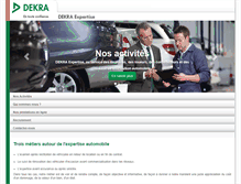 Tablet Screenshot of dekra-expertise.net
